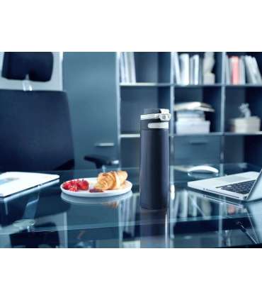 Leifheit 03275 travel mug 600 ml Black, Blue Stainless steel