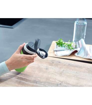 Leifheit 03249 travel mug 350 ml Black, Green Stainless steel