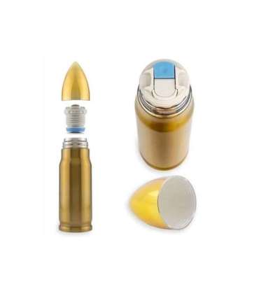 Bullet Brass thermos cartridge 500 ml