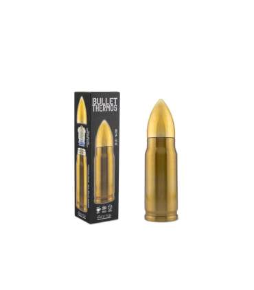 Bullet Brass thermos cartridge 350 ml