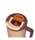 Thermal mug with telescopic straw Kambukka Rio Tumbler 950ml Almond Dream