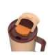 Thermal mug with telescopic straw Kambukka Rio Tumbler 950ml Almond Dream