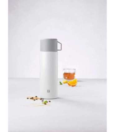 Thermo jug with a mug Zwilling Thermo 1 liter white