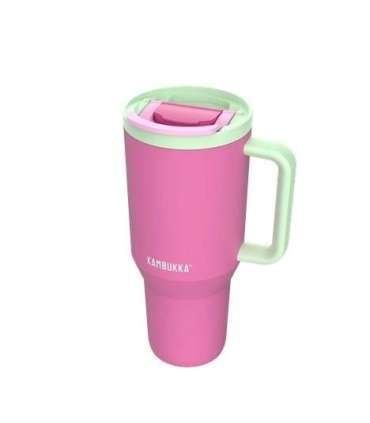 Thermal mug with telescopic straw Kambukka Rio Tumbler 950ml Bubblegum Mint