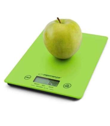 Esperanza EKS002G kitchen scale Electronic kitchen scale Green,Yellow Countertop Rectangle