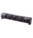 2 in 1 PC Speaker Soundbar Computer RGB LED Backlight Stereo Gaming USB 2 x 3W AUX 3.5 mm