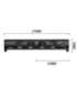 2 in 1 PC Speaker Soundbar Computer RGB LED Backlight Stereo Gaming USB 2 x 3W AUX 3.5 mm