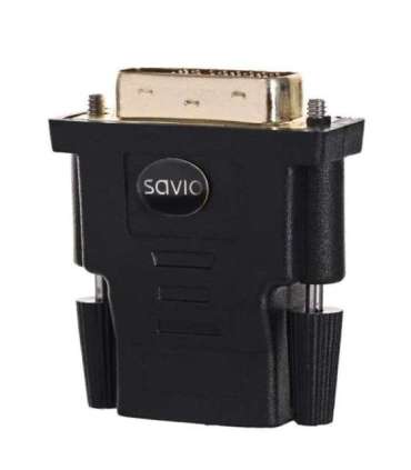 Savio CL-21 cable gender changer DVI HDMI Black