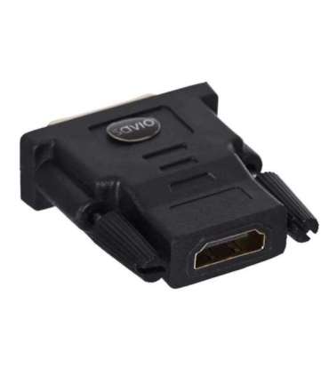 Savio CL-21 cable gender changer DVI HDMI Black