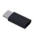 Savio AK-31 / B cable interface/gender adapter Micro USB USB 3.1 Typ C Black