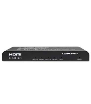 Qoltec 51799 Active HDMI Splitter 4 x HDMI 4K x 2K 6Gb/s 60Hz