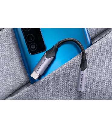 Vention USB-C to 3.5 mm DAC audio adapter, 1 m