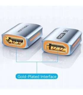 Vention HDMI-HDMI connector 8K@60Hz Aluminium