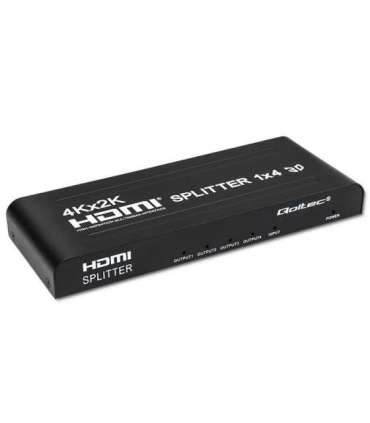 Qoltec 51798 Active HDMI Splitter 4 x HDMI 4K x 2K 3.4Gb/s