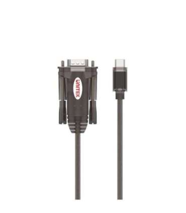 UNITEK Y-1105K serial cable Black 1.5 m DB-9