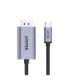 UNITEK V1409A cable gender changer USB-C DisplayPort Black, Grey