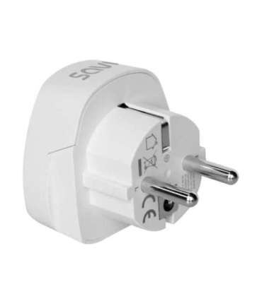 SAVIO AP-01 Travel Adapter, US socket – EU plug