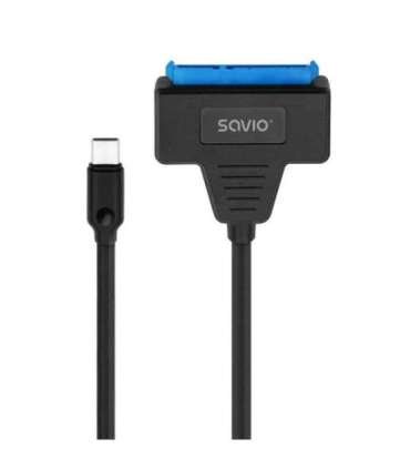 SAVIO AK-69 Adapter USB-C 3.1 Gen 1 (M) - SATA (F) for 2.5" drives