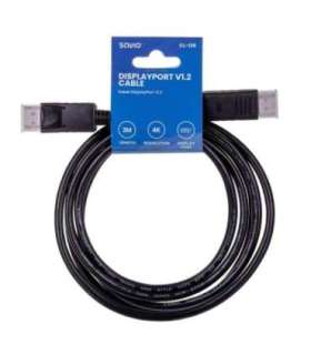 Savio CL-136 DisplayPort cable 2 m Black