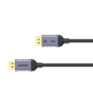 UNITEK C1628GY01-3M DisplayPort cable Black, Grey