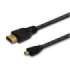 Savio CL-39 HDMI cable 1 m HDMI Type A (Standard) HDMI Type D (Micro) Black