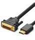 Ugreen HD106 DVI 24+1 pin/HDMI FHD 60Hz 1.5m cable (black)
