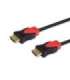 Savio CL-141 HDMI cable 10 m HDMI Type A (Standard) Black,Red