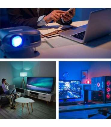 Qoltec 50357 HDMI cable 5 m HDMI Type A (Standard) Black