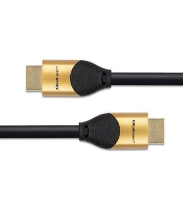 Qoltec 50356 HDMI v2.1 Cable Ultra high speed 8K 60Hz 28AWG GOLD 3m