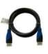 Savio CL-49 HDMI cable 5 m HDMI Type A (Standard) Black,Blue