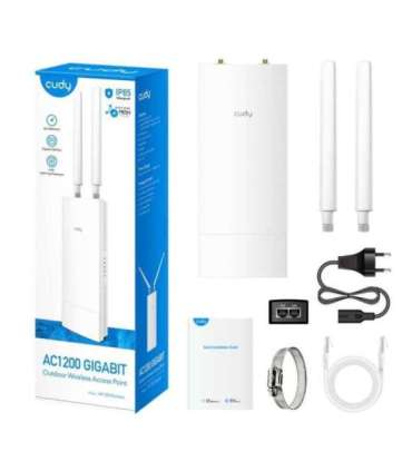 Cudy AP1300 Outdoor 867 Mbit/s White Power over Ethernet (PoE)