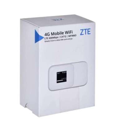 Router ZTE MF986D 4G UFI LTE CAT12/13 1x USB Type C, 1x SIM socket 2x TS-9