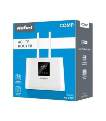 Rebel RB-0702 wireless router Single-band (2.4 GHz) 3G 4G