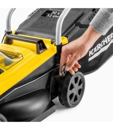 Battery-powered lawnmower KARCHER LMO 2-18 (1.445-400.0) Black, Yellow