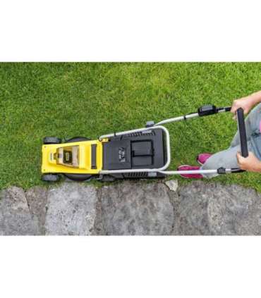 Battery-powered lawnmower KARCHER LMO 2-18 (1.445-400.0) Black, Yellow