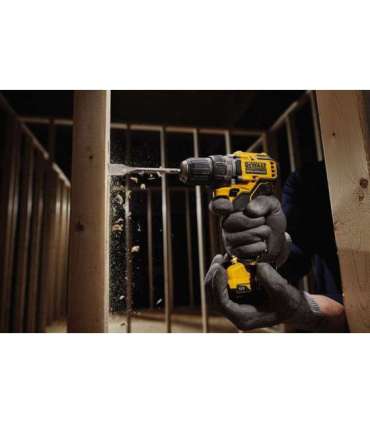 DEWALT DCD701D2-QW Cordless Drill 2x 12V 2Ah XR TSTAK Black, Yellow