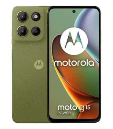 Motorola moto g15 power 17.1 cm (6.72") Dual SIM Android 15 4G USB Type-C 8 GB 256 GB 6000 mAh Green