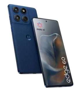 Motorola edge 60 16.9 cm (6.67") Dual SIM Android 15 5G USB Type-C 12 GB 256 GB 5200 mAh Blue