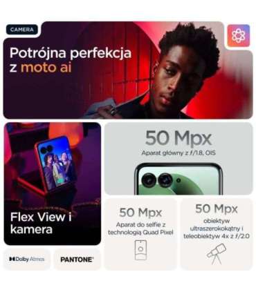 Motorola razr 60 ultra 17.7 cm (6.96") Dual SIM Android 15 5G USB Type-C 16 GB 512 GB 4700 mAh Green