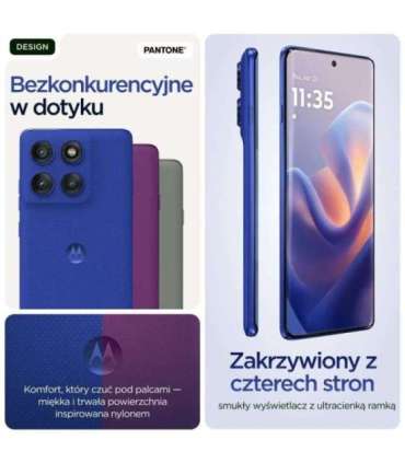 Motorola edge 60 pro 16.9 cm (6.67") Dual SIM Android 15 5G USB Type-C 12 GB 512 GB 6000 mAh Blue