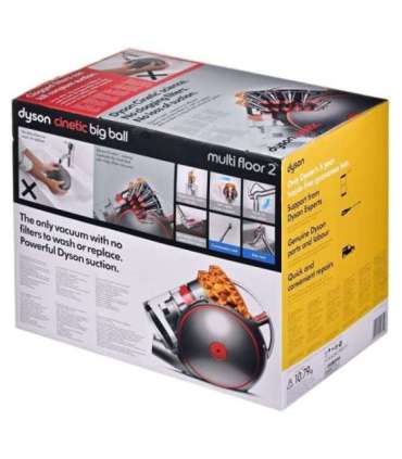 Dyson Cinetic Big ball Multi floor 2 700 W Cylinder vacuum Dry Bagless 0.8 L