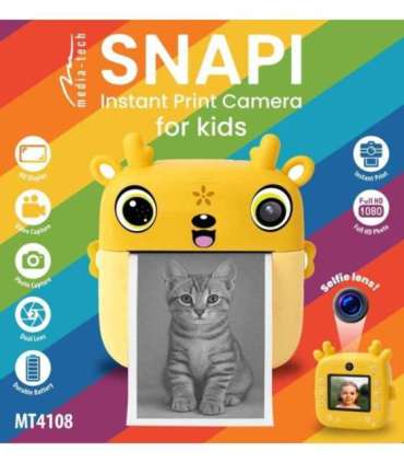 Digital kids’ camera with thermal printer SNAPI MT4108