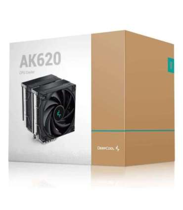 DeepCool AK620 Processor Air cooler 12 cm Black 1 pc(s)