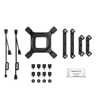 DeepCool AG620 BK ARGB V2 Chipset, Motherboard Air cooler 12 cm Black 1 pc(s)