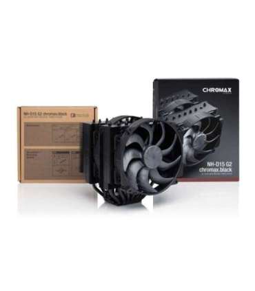 Noctua NH-D15 G2 chromax.black - Next-generation dual-tower CPU cooling system (black)