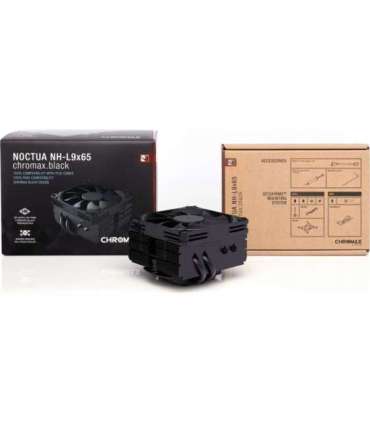 NOCTUA NH-L9x65 chromax.black Low Profile CPU cooler