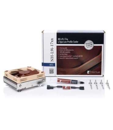 Noctua Kühler NH-L9i 17xx Processor Cooler 9.2 cm Beige, Brown 1 pc(s)