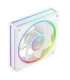 MODECOM VOLCANO LOOP 120 ARGB Reverse Fan White