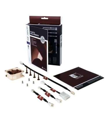 Noctua NF-A6X25 FLX computer cooling system Computer case Fan 6 cm Brown