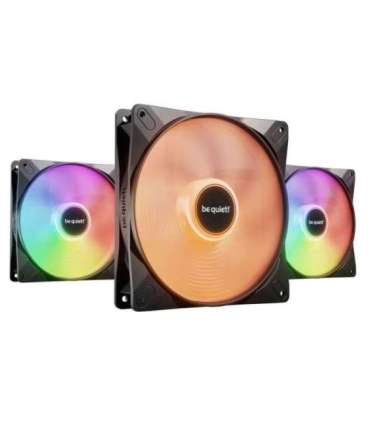 be quiet! LIGHT WINGS LX 140mm PWM High Speed 3-Pack Black Computer case Fan 14 cm 3 pc(s)